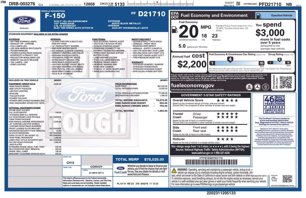 2023 Ford F-150 King Ranch