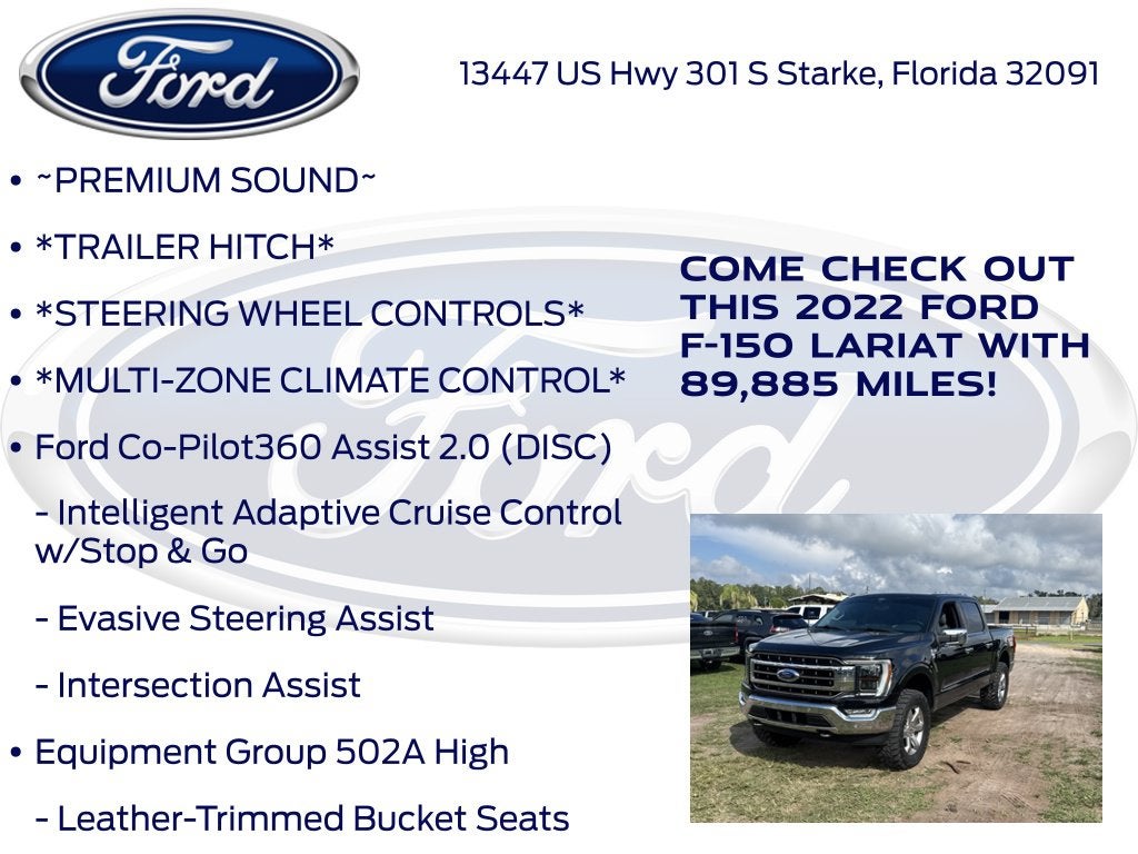 2022 Ford F-150 Lariat
