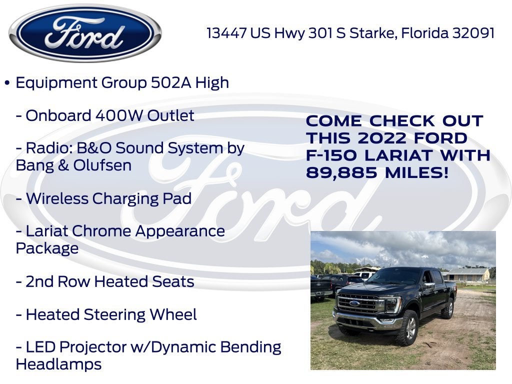 2022 Ford F-150 Lariat