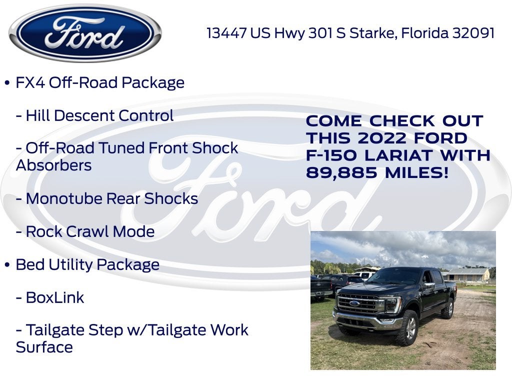 2022 Ford F-150 Lariat