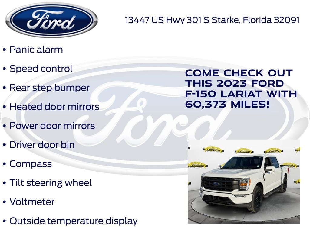 2023 Ford F-150 Lariat Sport FX4