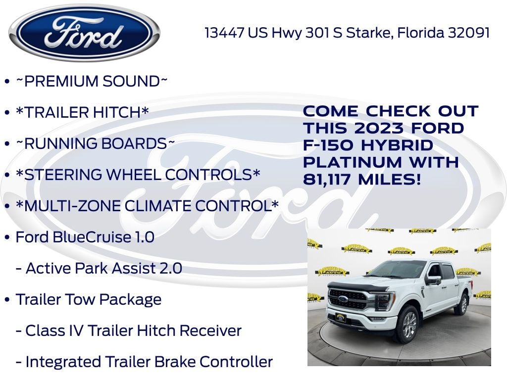 2023 Ford F-150 Platinum