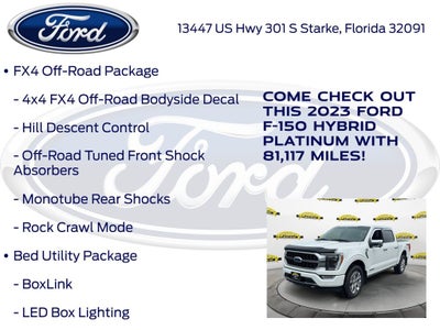2023 Ford F-150 Platinum