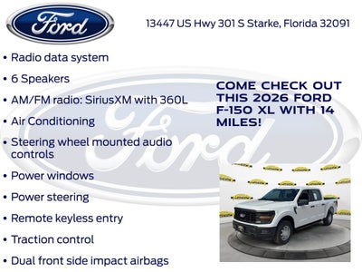 2026 Ford F-150 XL 101A