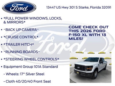 2026 Ford F-150 XL 101A