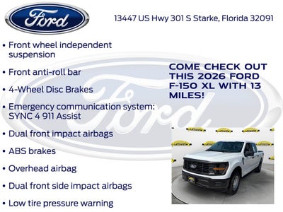 2026 Ford F-150 XL 101A
