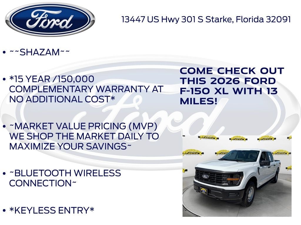 2026 Ford F-150 XL 101A