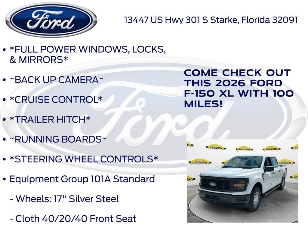 2026 Ford F-150 XL 101A