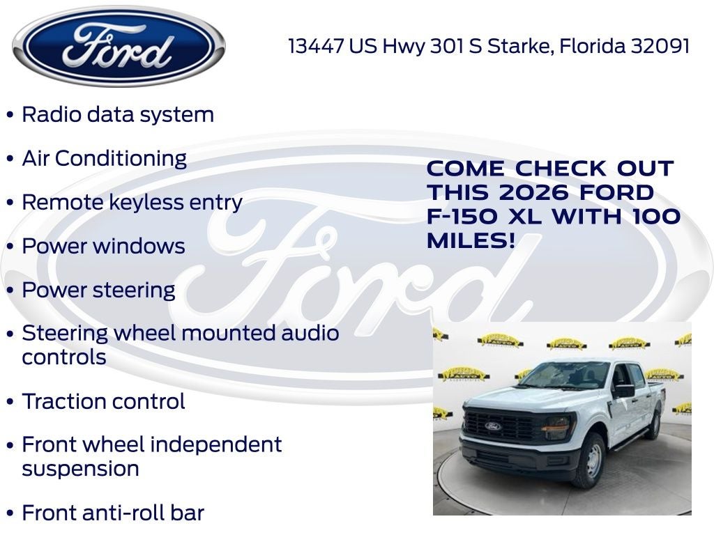 2026 Ford F-150 XL 101A