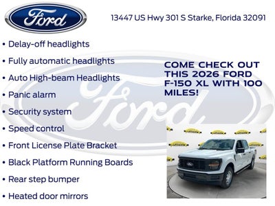 2026 Ford F-150 XL 101A