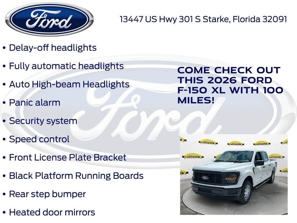 2026 Ford F-150 XL 101A
