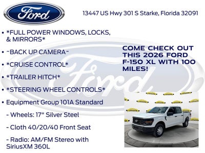 2026 Ford F-150 XL 101A