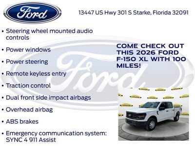 2026 Ford F-150 XL 101A