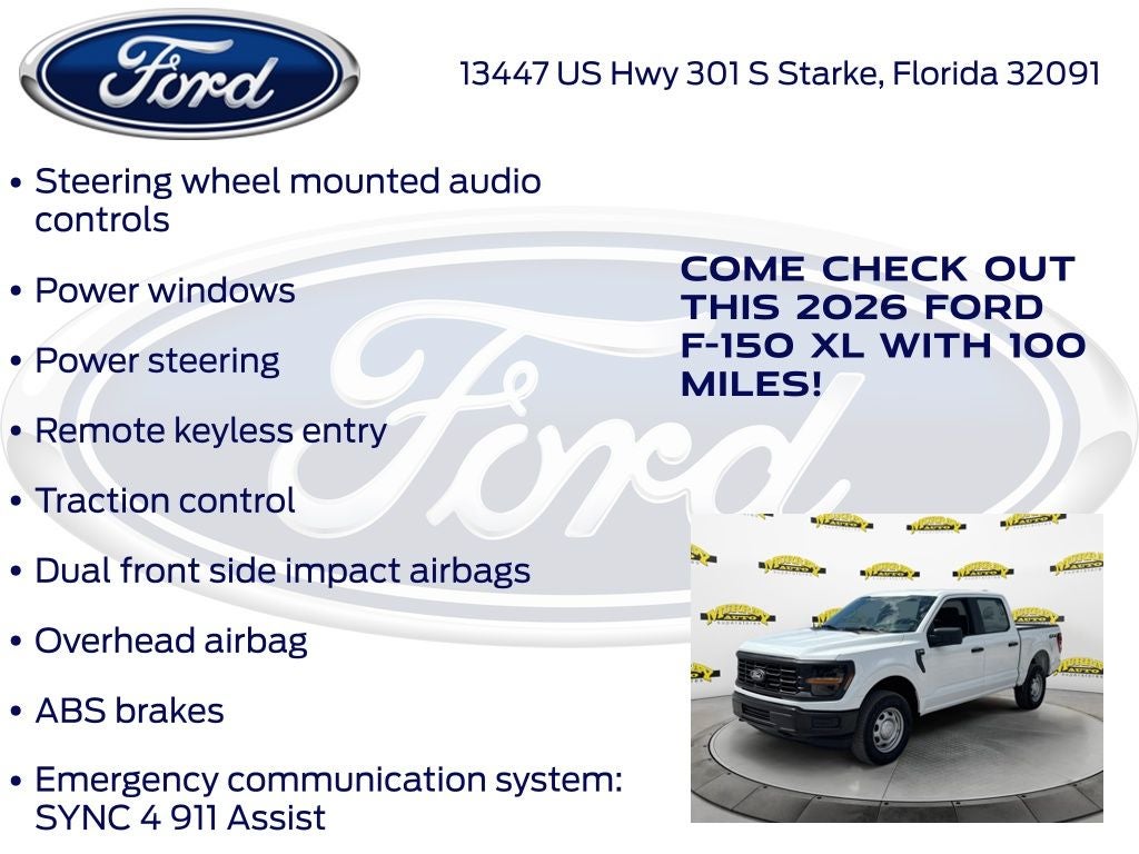 2026 Ford F-150 XL 101A