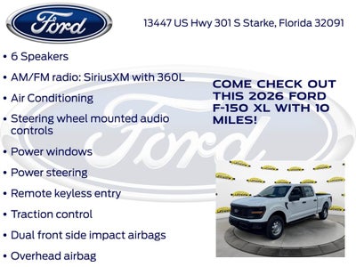 2026 Ford F-150 XL 101A
