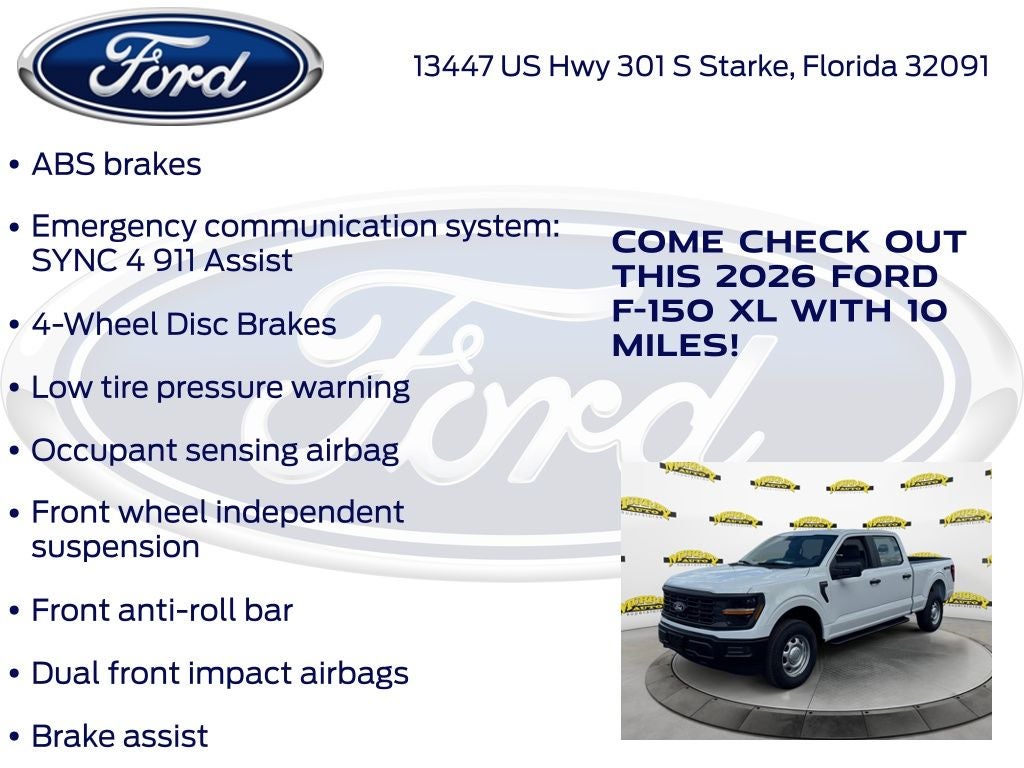 2026 Ford F-150 XL 101A