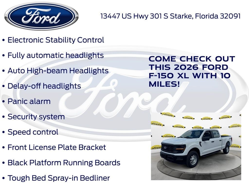 2026 Ford F-150 XL 101A