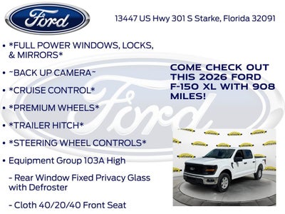 2026 Ford F-150 XL 101A
