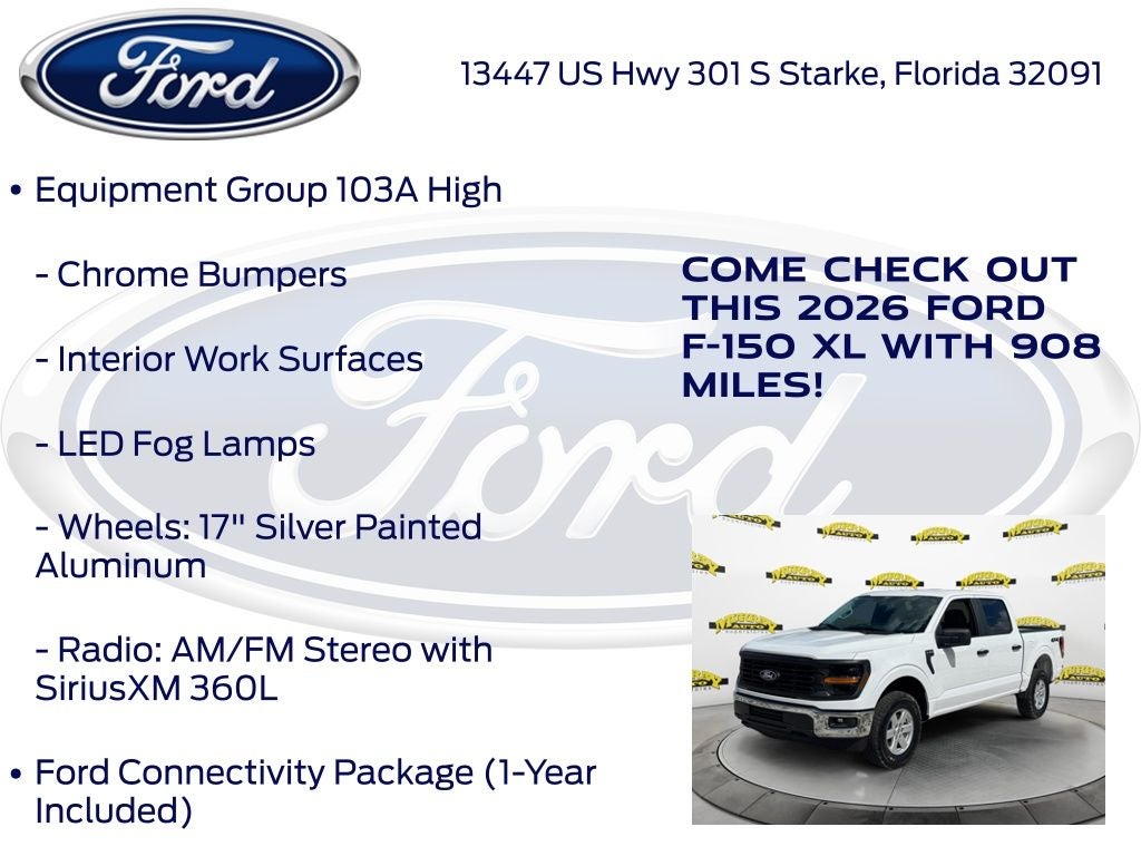 2026 Ford F-150 XL 101A