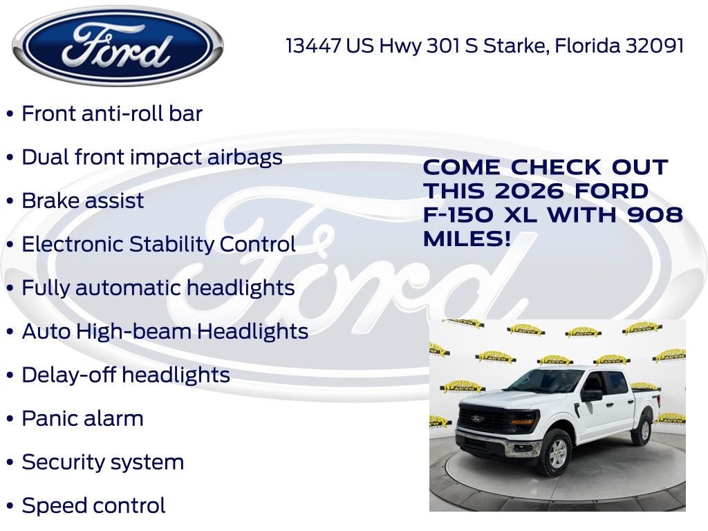 2026 Ford F-150 XL 101A