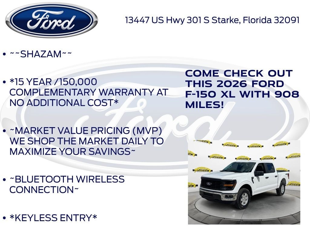 2026 Ford F-150 XL 101A