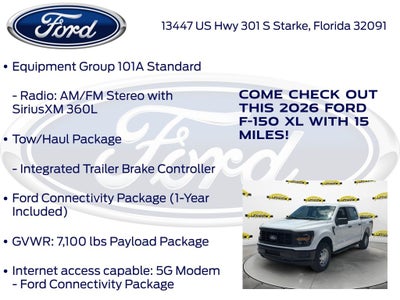2026 Ford F-150 XL 101A