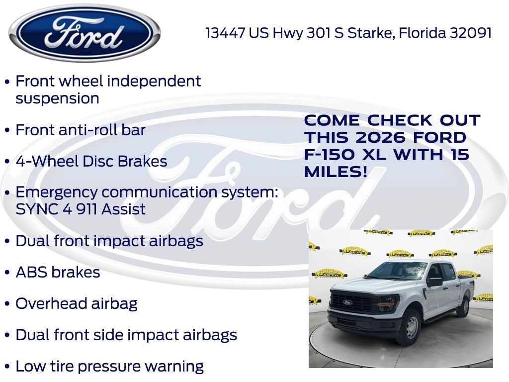 2026 Ford F-150 XL 101A