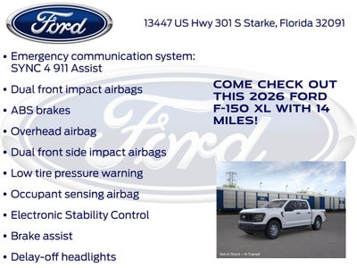 2026 Ford F-150 XL 101A