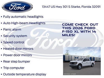 2026 Ford F-150 XL 101A