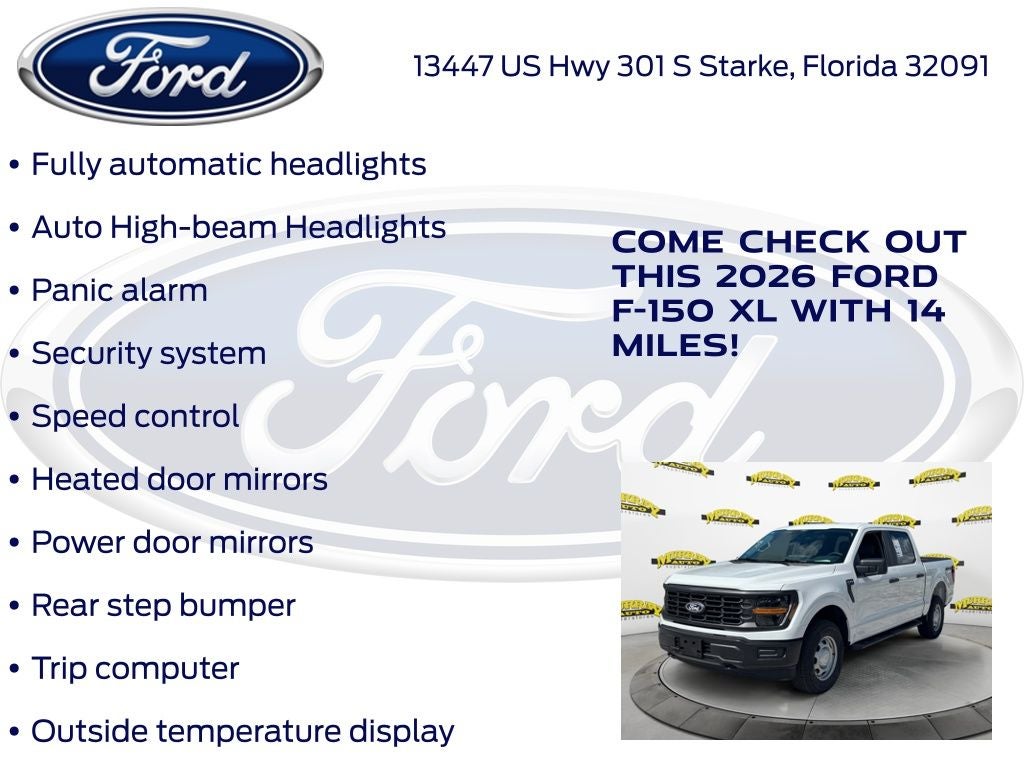 2026 Ford F-150 XL 101A