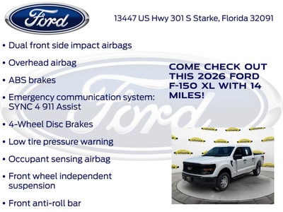 2026 Ford F-150 XL 101A