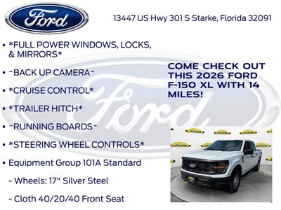 2026 Ford F-150 XL 101A