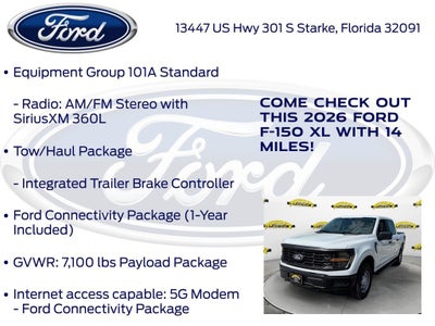 2026 Ford F-150 XL 101A