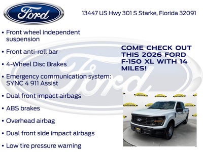 2026 Ford F-150 XL 101A