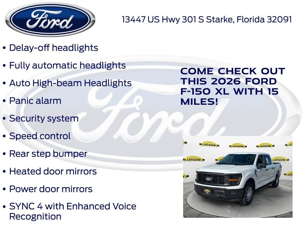 2026 Ford F-150 XL 101A