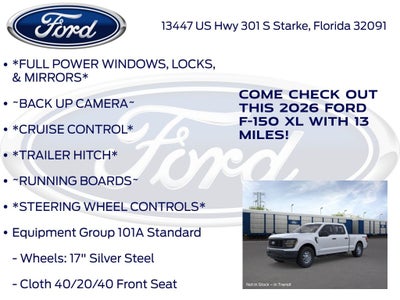 2026 Ford F-150 XL 101A