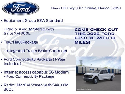 2026 Ford F-150 XL 101A