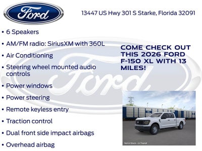 2026 Ford F-150 XL 101A