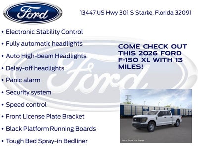 2026 Ford F-150 XL 101A