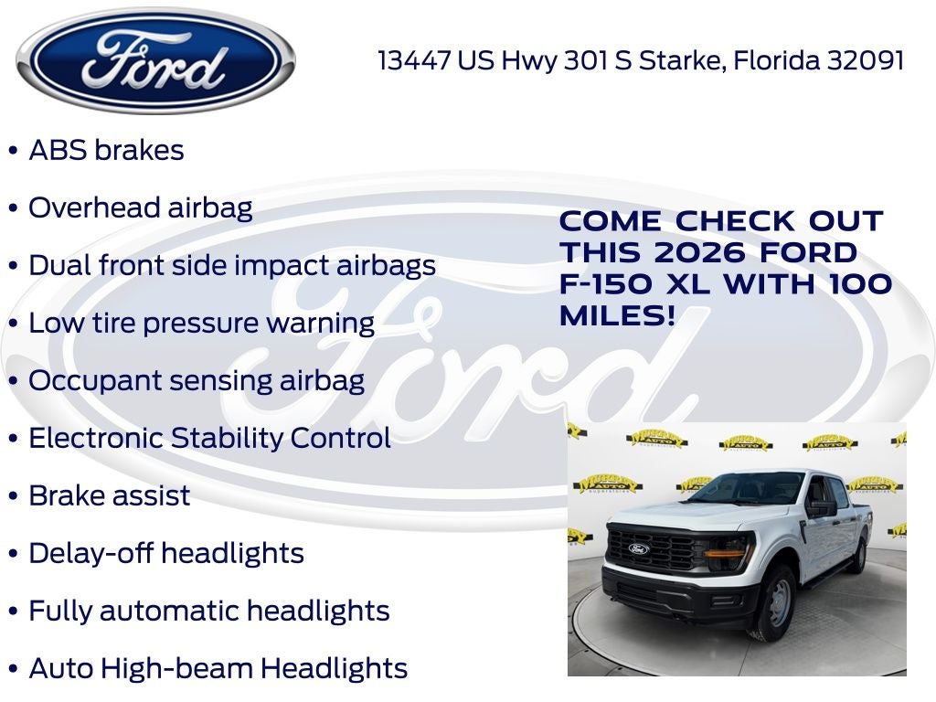 2026 Ford F-150 XL 101A