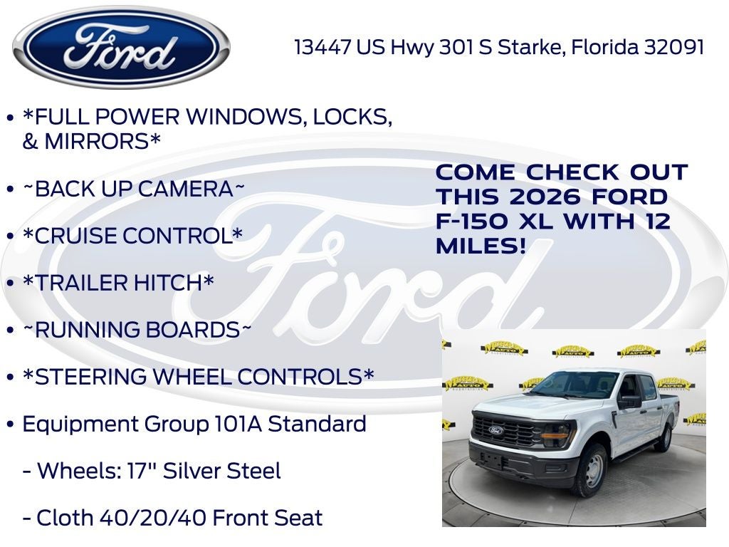 2026 Ford F-150 XL 101A