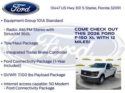 2026 Ford F-150 XL 101A