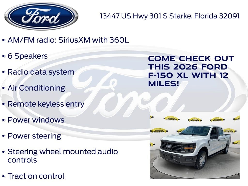 2026 Ford F-150 XL 101A