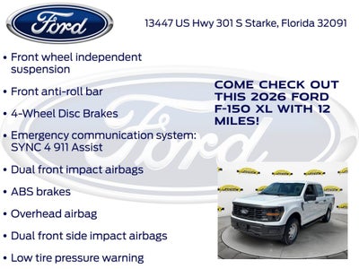 2026 Ford F-150 XL 101A