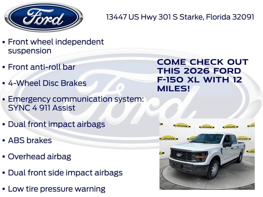 2026 Ford F-150 XL 101A