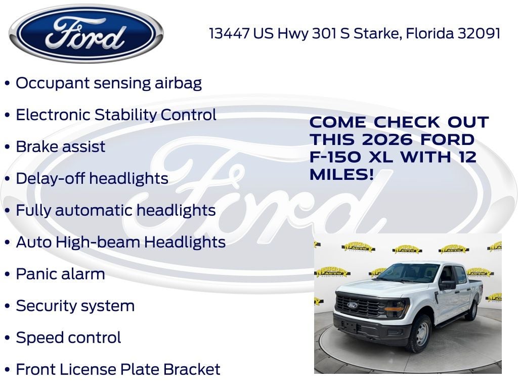 2026 Ford F-150 XL 101A