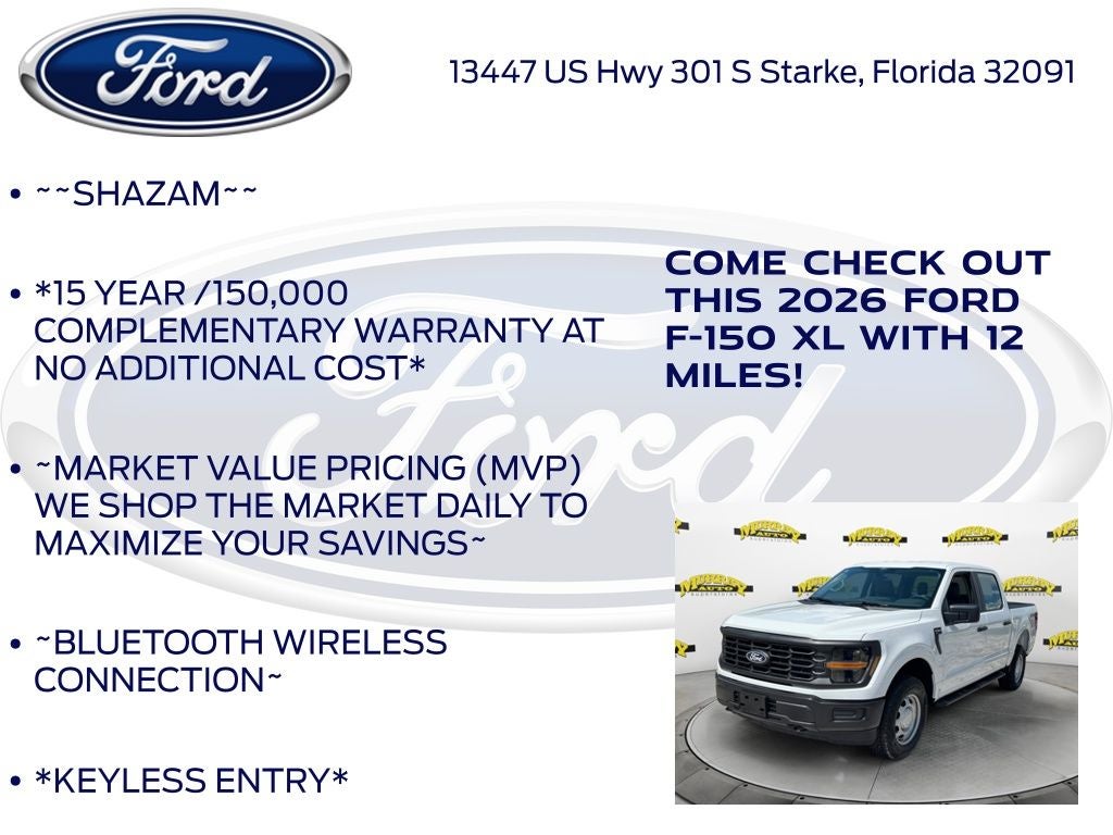 2026 Ford F-150 XL 101A
