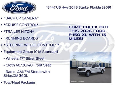 2026 Ford F-150 XL 101A