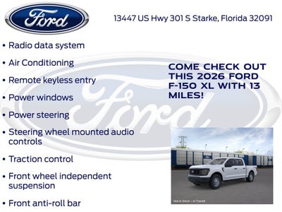 2026 Ford F-150 XL 101A