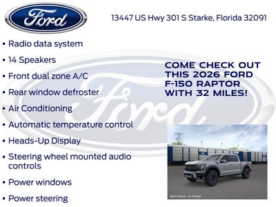 2026 Ford F-150 Raptor 802A